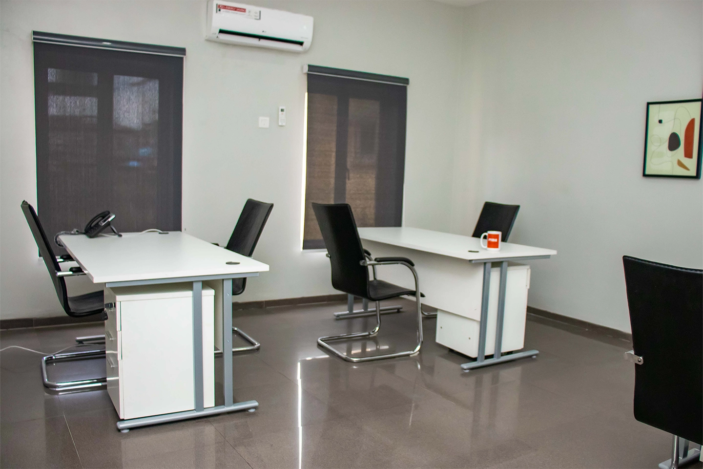 Shared office 3 in 1